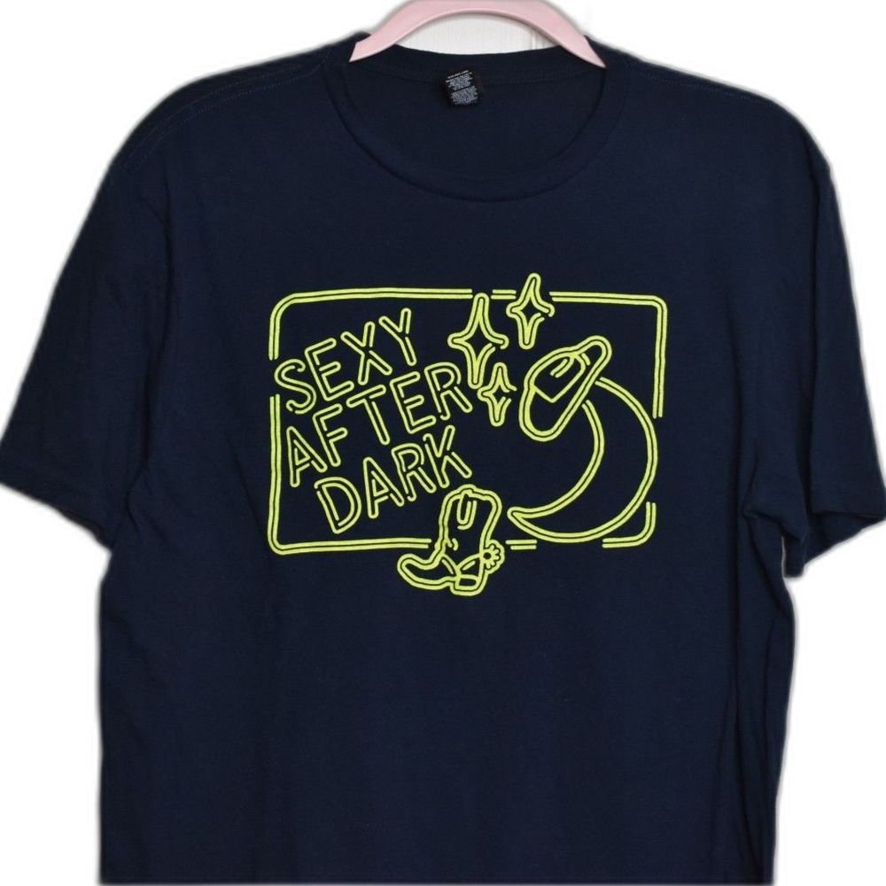 5/$25 Sexy After Dark Joshua Ray Walker Black Short Sleeve Graphic Tee